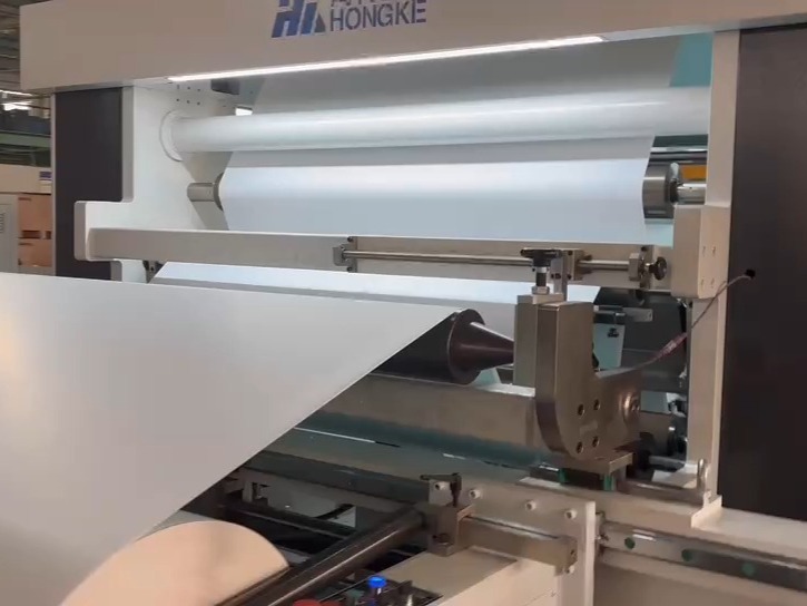 HFQL-GK系列全自動(dòng)高速龍門(mén)式不干膠分切機(jī)（高速600米）